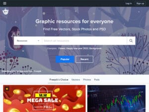 freepik 最大的向量圖庫，icon、圖片、插畫一次滿足